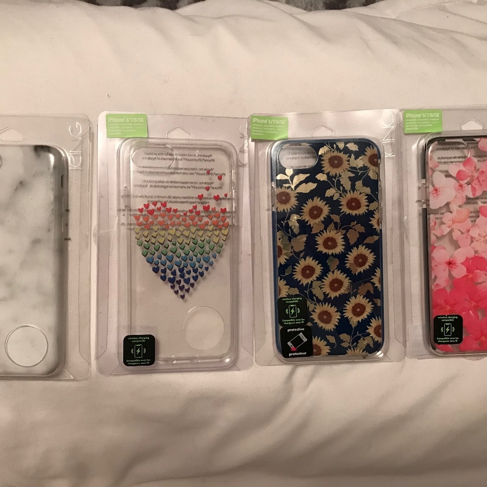 Brand New Icing IPhone 6,7,8 Case Lot of 4